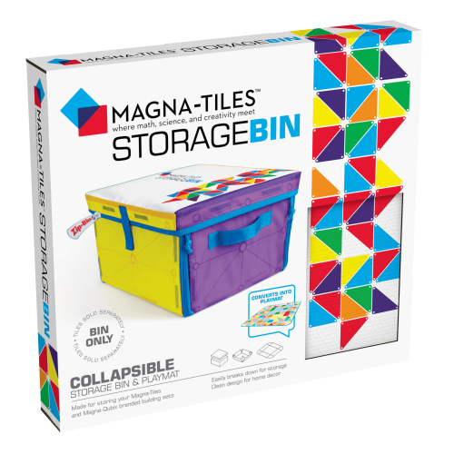 Magna Tiles - Interactive Play Mat & Storage Bin